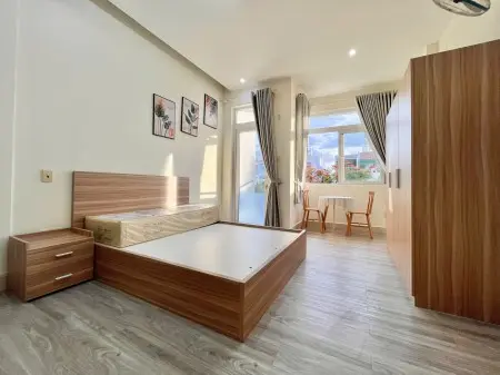 Trống Sẵn Studio Ban Công Full Nội Thất Nhiều Ánh Sáng Tự Nhiên