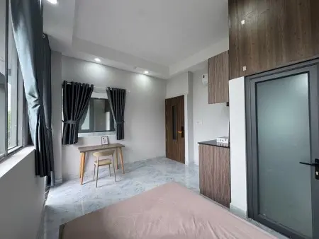 Căn Dạng Studio Với Ban Công Rộng Và Cửa Sổ Lớn Siêu Thông Thoáng. Gần Đảo Kim Cương