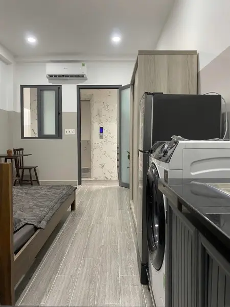 Trống Sẵn Studio Full Nội Thất , Máy Giặt Riêng , Dt Rộng Rãi Gần Bv Lê Văn Thịnh