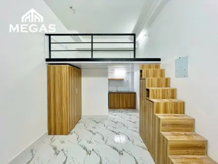 Ngay Nguyễn Oanh, Cầu An Lộc. Khai Trương 20P Đang Xây. Gác Cao, Siêu Thoáng