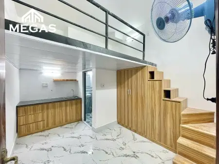 Ngay Nguyễn Oanh, Cầu An Lộc. Khai Trương 20P Đang Xây. Gác Cao, Siêu Thoáng