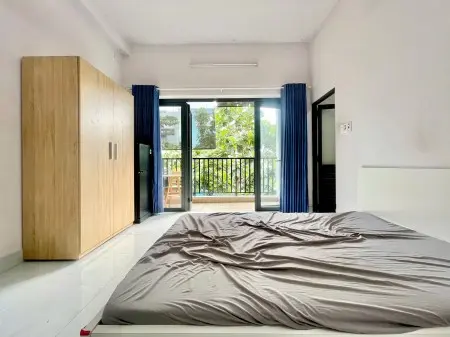 Cho Thuê Phòng Đặng Thùy Trâm Ban Công, Tách Bếp, Full Nội Thất – Gần Ngoại Thương, Hutech, Gtvt