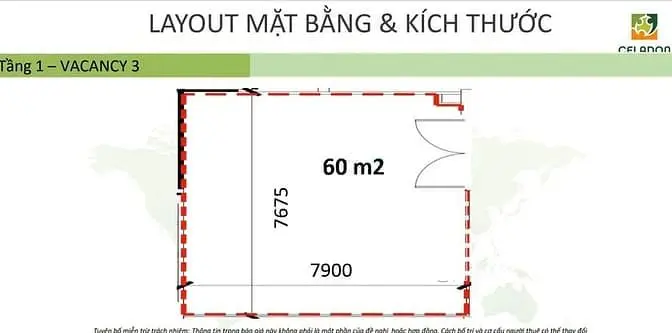 Cho Thuê Văn Phòng Tại Celadon City, 23 Triệu, 60M2