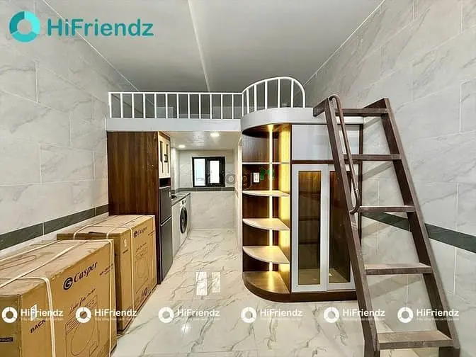 Chdv Mới 100% Full Nội Thất Máy Giặt Riêng Ở Huỳnh Văn Nghệ - P15 - Tb