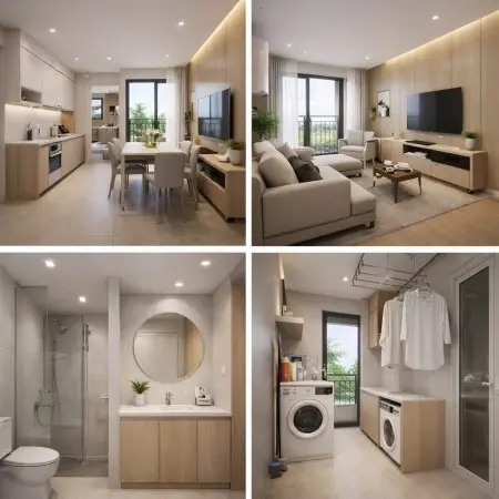 Cho Thuê Căn Hộ 1Pn & 2Pn (Tháng 06/2026 Hoạt Động)