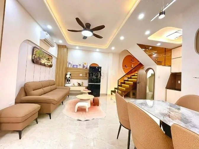 🍒Định Thổ Địa🍒 H3G Nhà Mai Xuân Thưởng Ngang 6M 4 Lầu Đúc Nở Hậu