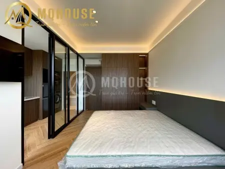 Dự Án Mới Căn 1Pn Ban Công Mặt Trước Được Trang Bị Full Nội Thất Gần Đảo Kim Cương