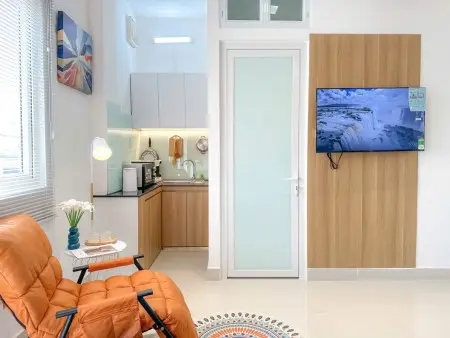 Cho Thuê Căn Hộ Studio Full Nội Thất