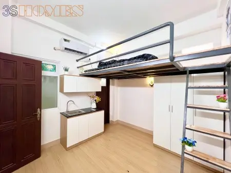 Studio Giá Rẻ Bình Thạnh – Full Nội Thất Mới Ngay Bình Thạnh Mai Xuân Thưởng – Gần Văn Lang