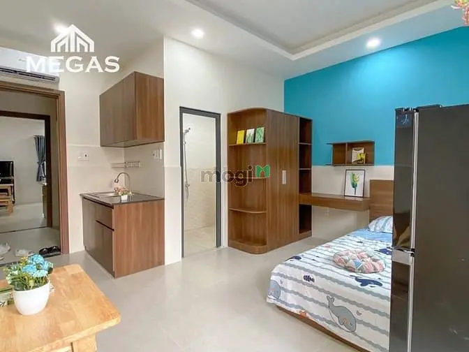 ✨Căn Hộ Dịch Vụ - Studio Full Nội Thất - Ngay Công Viên Làng Hoa🌸