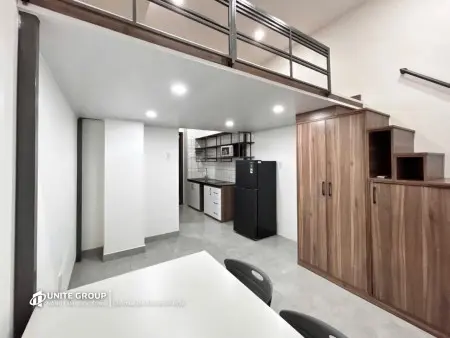 Duplex Mới Xây Cho Thuê – Tone Trắng Nâu Siêu Xinh