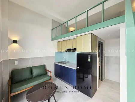 Cho Thuê Duplex Ban Công Full Nội Thất Gần Cầu Tân Thuận