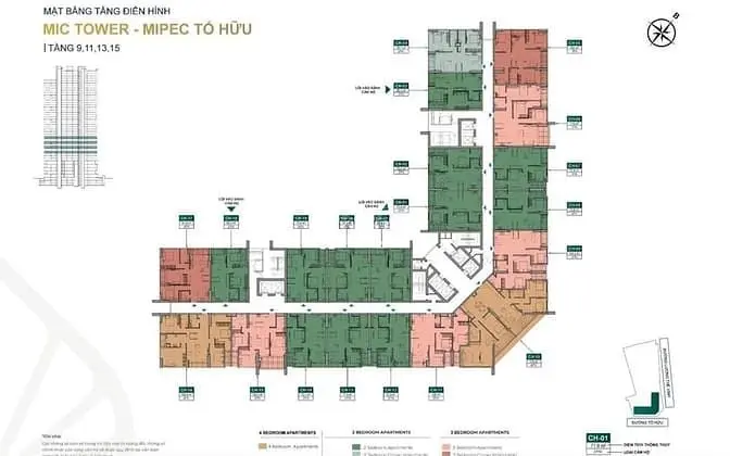 Chung Cư Iconia Lakeside (Mipec 54 Tố Hữu) Giá Dự Kiến 110Tr/M2