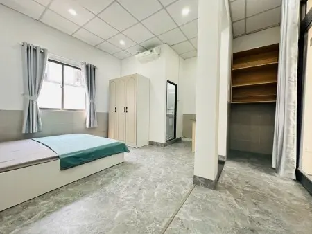 Căn Studio Với Không Gian Rộng Được Trang Bị Full Nội Thất 30M2 Khu Vực An Ninh Cao