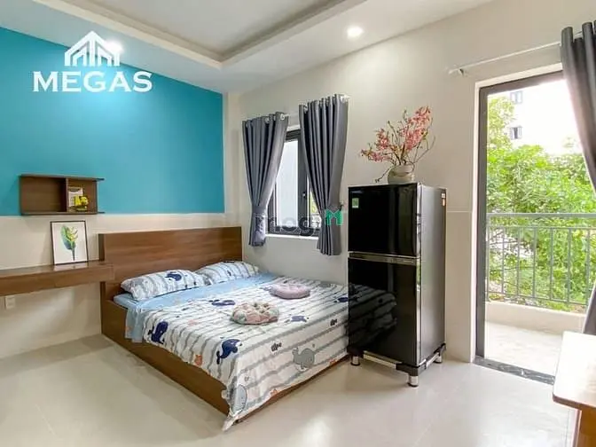 ✨Căn Hộ Dịch Vụ - Studio Full Nội Thất - Ngay Công Viên Làng Hoa🌸