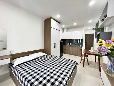 Căn Hộ Bancong Hiện Đại Full Nội Thất Ở Bình Thạnh