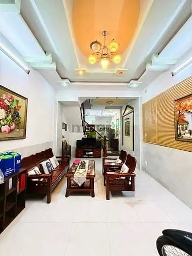 Bán Nhà Gò Vấp, Hẻm Xe Hơi Phan Huy Ích, 68M2, 4 Tầng, 4Pn, Gần Emart