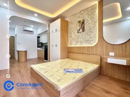 Trống Sẵn 1P Duy Nhất Dạng Studio Rộng 30M2 Bancol Full Nội Thất New 100% Ngay Lê Thúc Hoạch