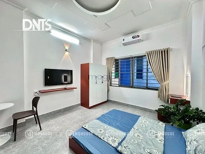 Căn Hộ Full Nội Thất , Máy Giặt Riêng Hẻm An Ninh Gần Htv, Cầu Bason