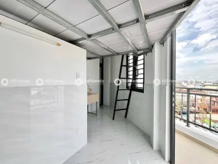 Phòng Có Gác Bancol Sẵn Máy Lạnh 25M2 Ngay Eaon Tân Phú