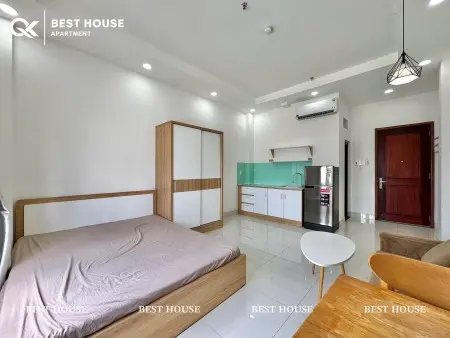 Dự Án Mới Phòng Trọ Full Nội Thất Cửa Sổ Lớn Ở Nơ Trang Long Bình Thạnh Gần Đh Văn Lang, Cầu Bông Q1