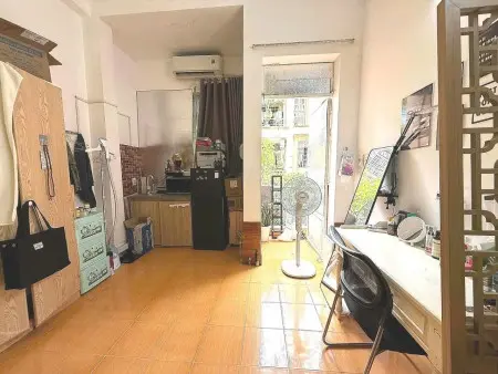 Phòng Ban Công Đường Nhựa Lớn Yên Tĩnh, Full Nội Thất, 6,2 Tr/Tháng