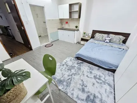 Phòng Full Nội Thất 30M2 Có Thang Máy Đường Chu Văn An Gần Chợ Bà Chiểu Ngã Tư Hàng Xanh Hutech Ftu