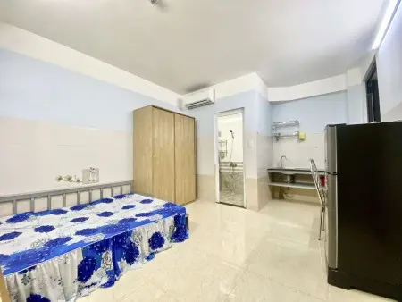 Cho Thuê Phòng Studio Full Nội Thất , Cửa Sổ , Thang Máy , Bảo Vệ , Nhà Xe Rộng , Ngay Chợ Bà Chiểu