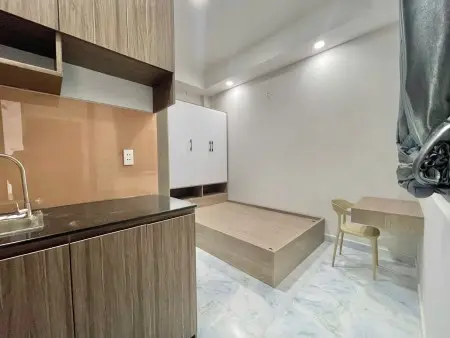 Trống Sẵn Căn Studio Full Nội Thất, Thiết Kế Không Gian Sống Thoải Mái, Đầy Đủ Tiện Nghi