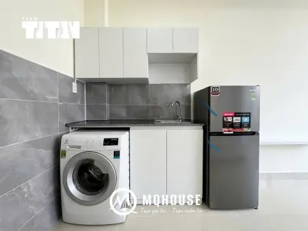 Cho Thuê Phòng Studio Cửa Sổ Thoáng Mát – Máy Giặt Riêng Ngay Lê Trực | Quận Bình Thạnh
