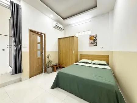 Căn Hộ Có Giếng Trời Lấy Sáng-Máy Giặt Riêng Tại Phan Chu Trinh Bình Thạnh Giáp Q1, Q2