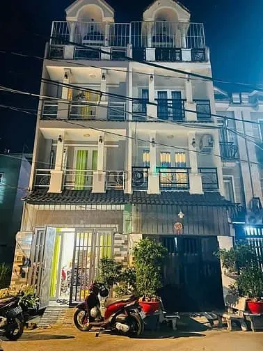 Nhà Mới 4 Tầng, Hẻm Xe Hơi Gần Lê Văn Lương