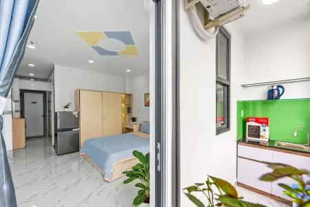Căn Hộ 1Pn Full Nội Thất – Lê Trực / Hoàng Hoa Thám – Chỉ 7Tr6