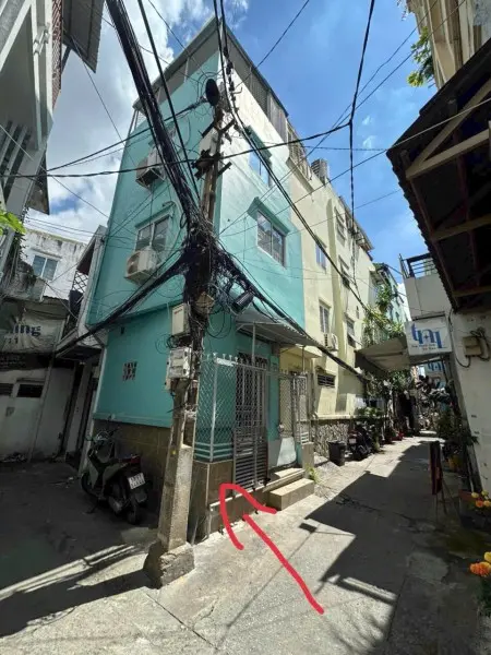 Cho Thuê Nhà 2 Tầng Căn Góc Hẻm 150 Lý Chính Thắng Q3 Chỉ 9Tr