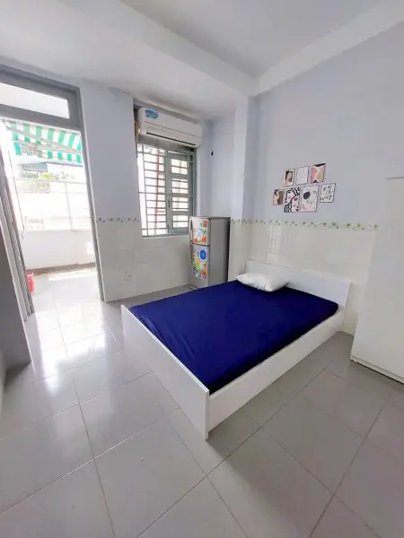 ***Phòng Bancong 30M2 Đầy Đủ Nội Thất 219 Dương Bá Trạc ,Quận 8