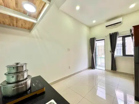 Cho Thuê Phòng Gác Lửng Mới Toanh Full Nội Thất-Ban Công Thoáng