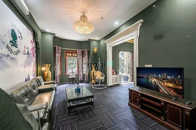 Biệt Thự Nguyễn Văn Hưởng, Thảo Điền (360M2) - Sẵn Hồ Bơi - 129Tr/Th