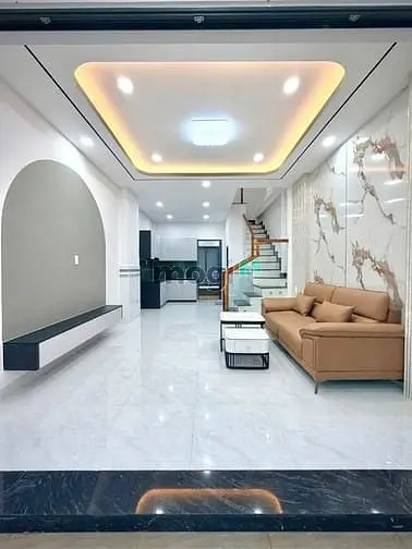 Nhà Mặt Tiền Miếu Gò Xoài 4X12M 3Pn Giá 12Tr