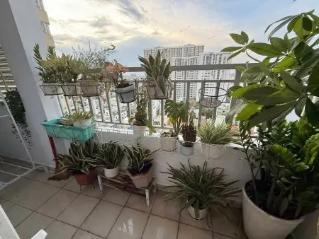 C/C Miếu Nổi, Vũ Huy Tấn, Bt: 3Pn, Full Nt, 95M2, Nhà Sạch, 14Tr/Th, Bancong