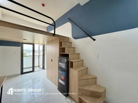 Cho Thuê Phòng Có Gác Lửng, Ban Công, Full Nội Thất Gần Chợ Bà Chiểu Ở Ngô Đức Kế, Bình Thạnh