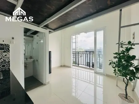 Phòng Gác + Ban Công Giá Rẻ - Mới Xây 100% - Full Nội Thất - Ngay Đh Công Nghiệp Mới