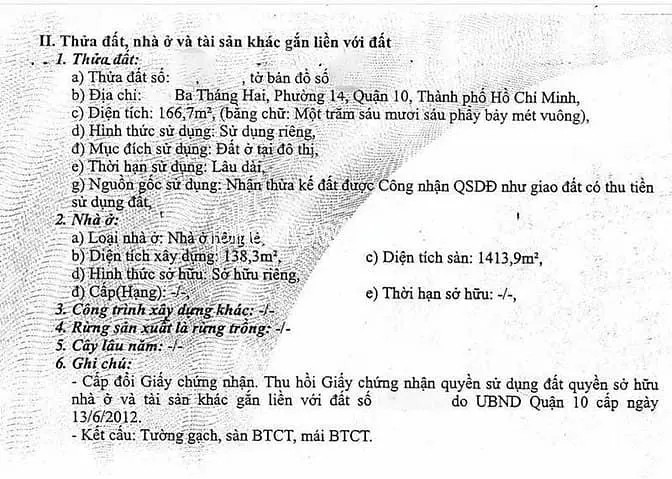 Bán Tòa Nhà Mặt Tiền Đường 3/2 Q10, Hầm 8 Tầng, 1.500M² Sàn, Có Hđt