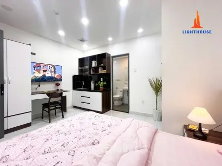 Studio Xịn Sát Chợ Bà Chiểu, Bình Thạnh - Full Nội Thất Cao Cấp