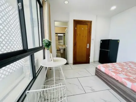 Phòng Trọ Cửa Sổ Siêu Thoáng Quận Bình Thạnh Gần Ngã Tư Hàng Xanh_Hầm Xe_Thang Máy