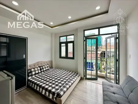 Cho Thuê Phòng Ban Công Ngay Lê Văn Sỹ, Phú Nhuận, Rộng Thoáng, Đầy Đủ Nội Thất Đi Đâu Cũng Tiện