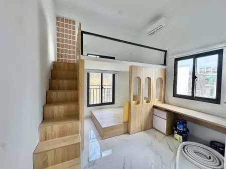 Cho Thuê Phòng Bình Thạnh Có Gác, 2 Không Gian Ngủ-Giá Sinh Viên, Phòng Mới, Cửa Sổ Thoáng
