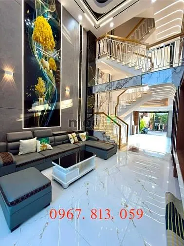 Nhà 1 Sẹc Thạnh Xuân 25, Dt:4X18M, Lửng, 3 Lầu, 4Pn, 6Vs, Gara Ô Tô