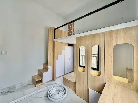 Cho Thuê Phòng Bình Thạnh Có Gác, 2 Không Gian Ngủ-Giá Sinh Viên, Phòng Mới, Cửa Sổ Thoáng