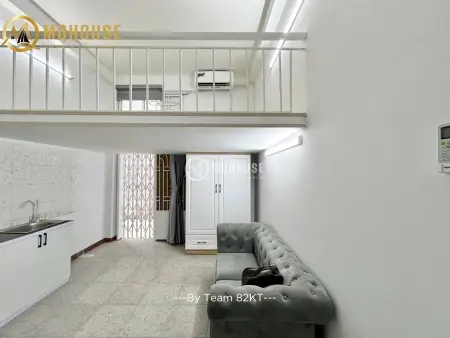 Cho Thuê Phòng Gác Lửng Full Nội Thất Thiết Kế Hiện Đại Gần Hutech, Ngã Tư Hàng Xanh Ở Bình Thạnh