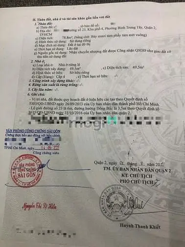 Bán Nhà Mặt Tiền Đường Ô Tô Cách Nguyễn Duy Trinh 80M, Bình Trưng Tây